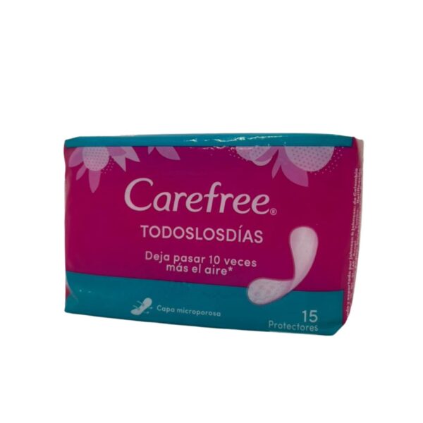 Carefree protectores diarios sin perfume