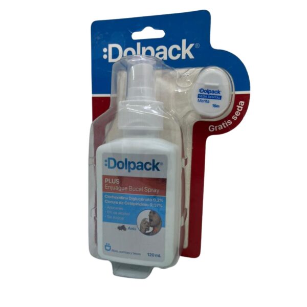 Enjuague bucal en spray Dolpack plus