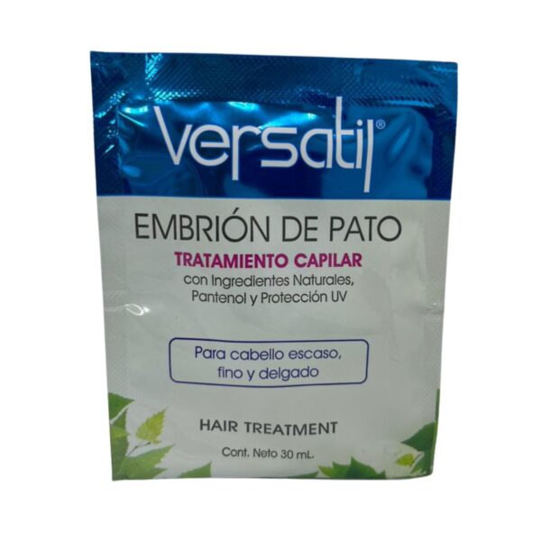 Versatil Embrion de Pato tratamiento capilar