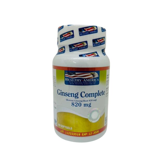 Ginseng Complete 820mg Healthy America
