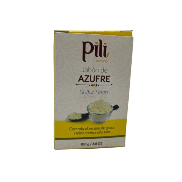 Jabón de azufre Pili