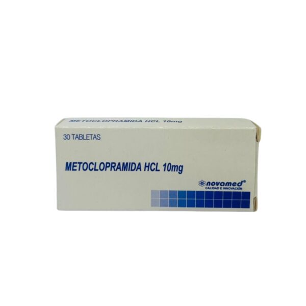 Metoclopramida HCL 10mg Novamed