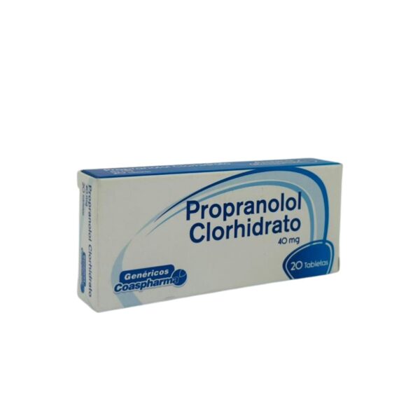 Propranolol Clorhidrato 40mg