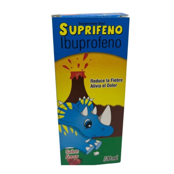 Suprifeno (Ibuprofeno) suspensión oral 120 mL