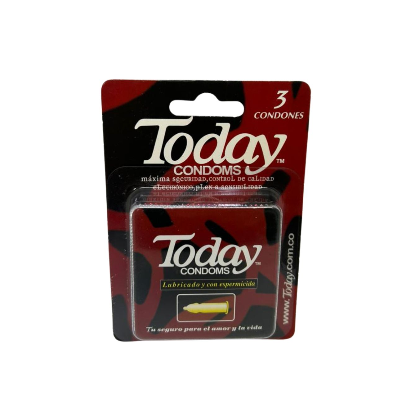 TODAY LUBRICADO Condones Today lubricado y con espermicida - Imagen 1