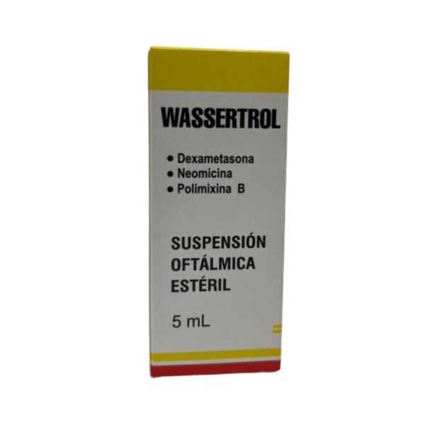 Wassertrol suspensión oftálmica 5mL